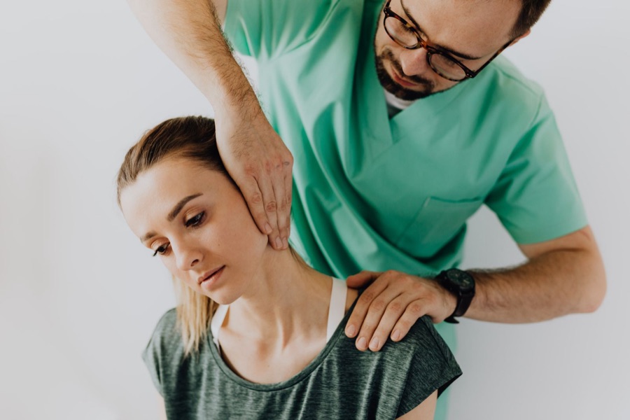 Trattamento manuale del tratto cervicale